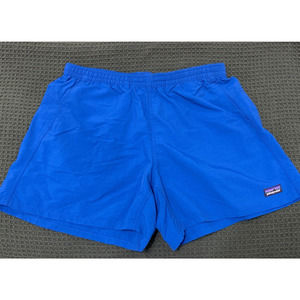 Patagonia Classic 5" Hiking Baggies Shorts Women's Size Medium Royal Blue